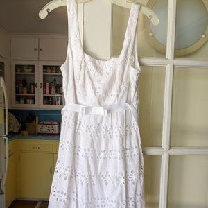 White summer dress